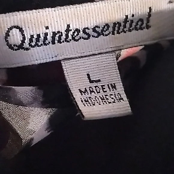 Multicolor top, size L by Quintessential - Picture 3 of 3